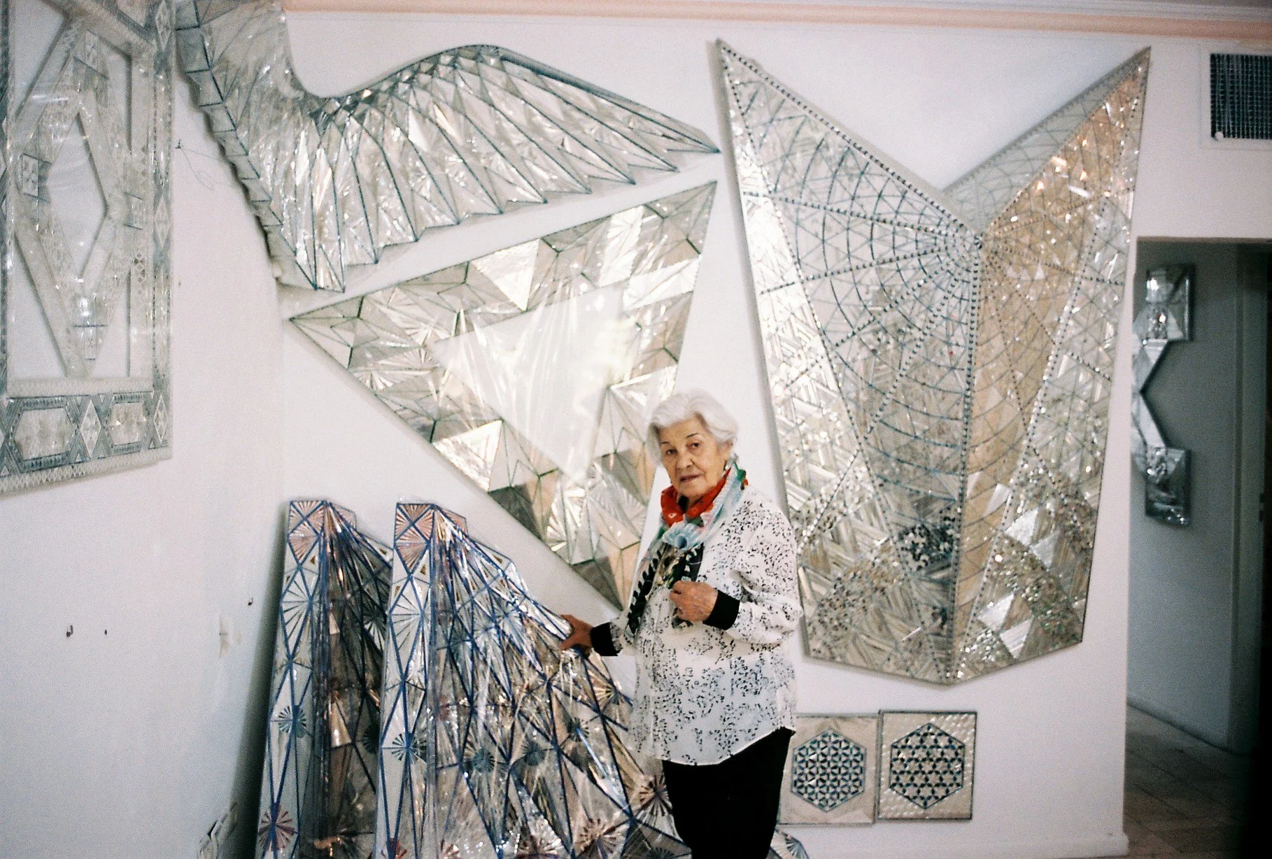 Monir Shahroudy Farmanfarmaian. Photo courtesy of Friendsoffriends