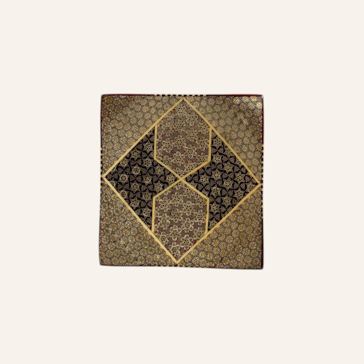 KHA`TAM Petite Square Plate