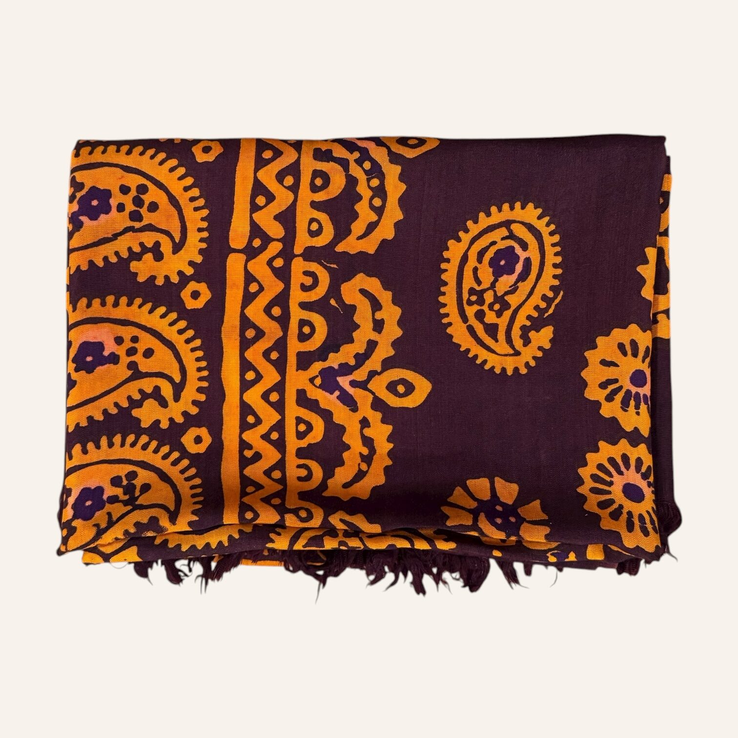 ORANGE Ghalaghe Scarf - Image 4